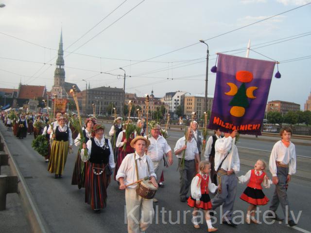 festivāla ''Baltica 2012'' gājienā